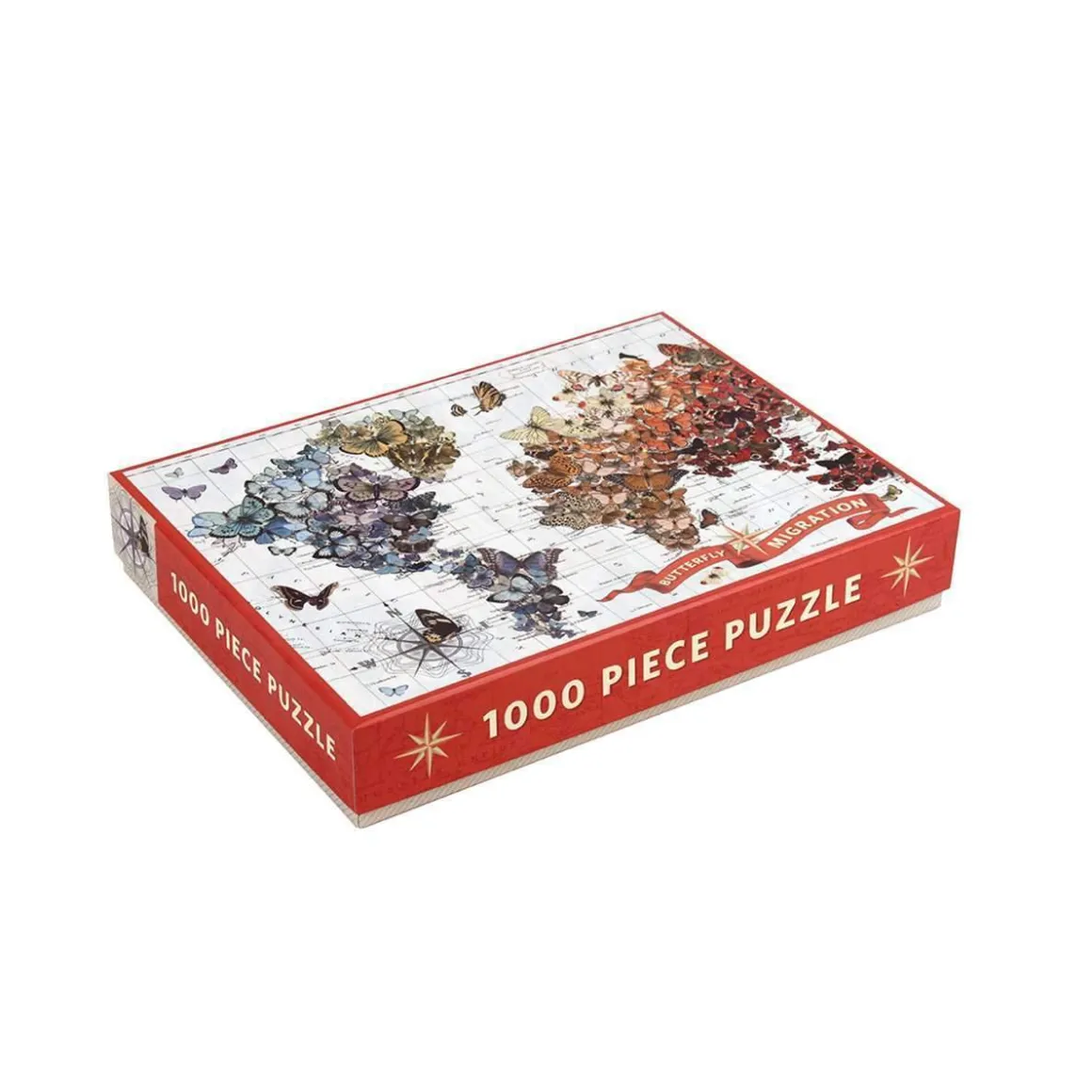 Wendy Gold Butterfly Migration 1000 Piece Jigsaw Puzzle