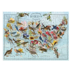 Wendy Gold State Birds 1000 Piece Puzzle