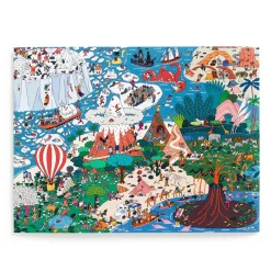Where's ________? Curious and Far Out Places 500 Piece Search and Find Puzzle