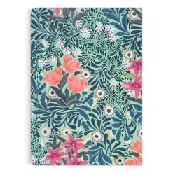 William Morris Bower Handmade Embroidered B5 Journal