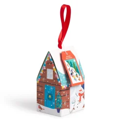 Winter Sledding 130pc Puzzle Ornament