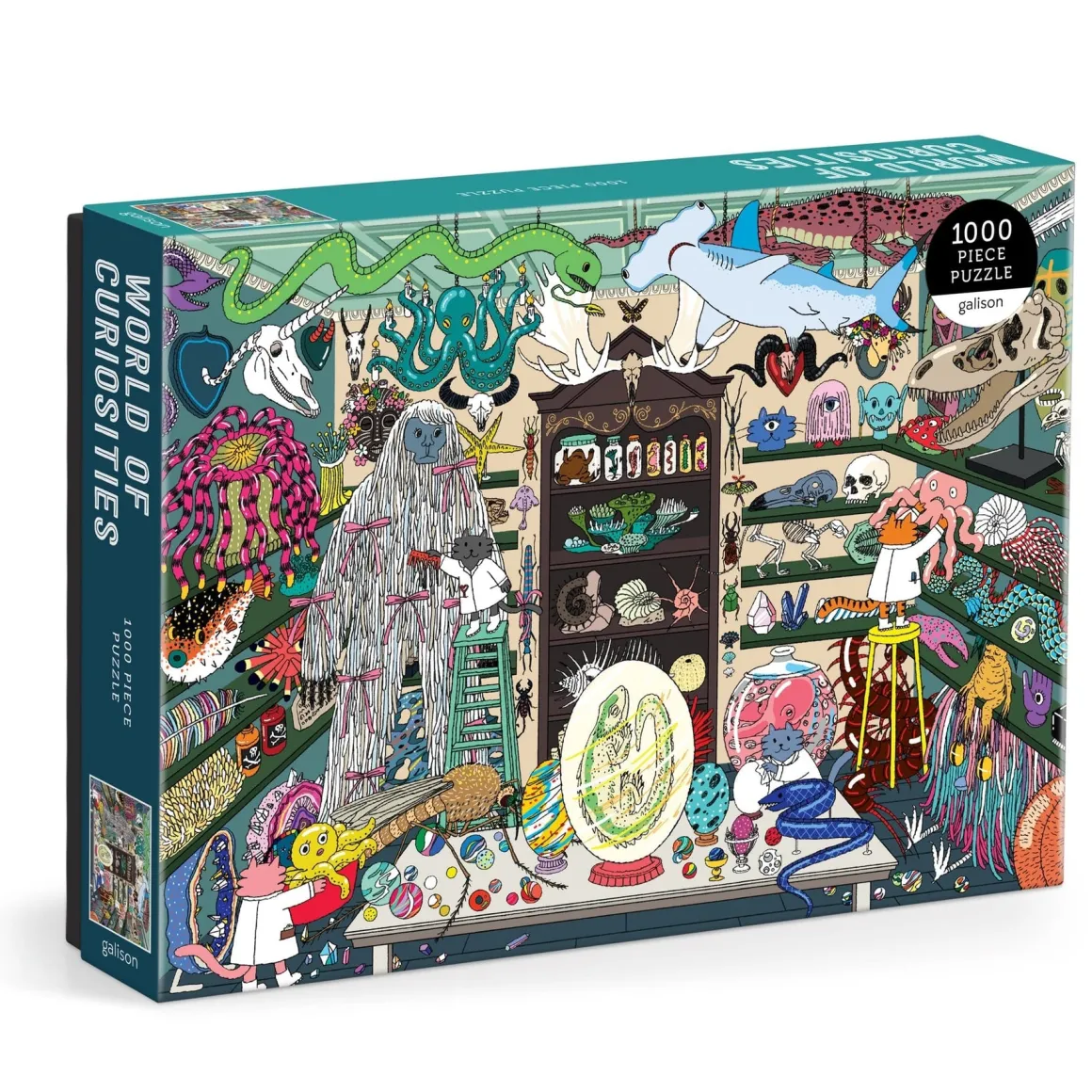 World of Curiosities 1000 Piece Puzzle