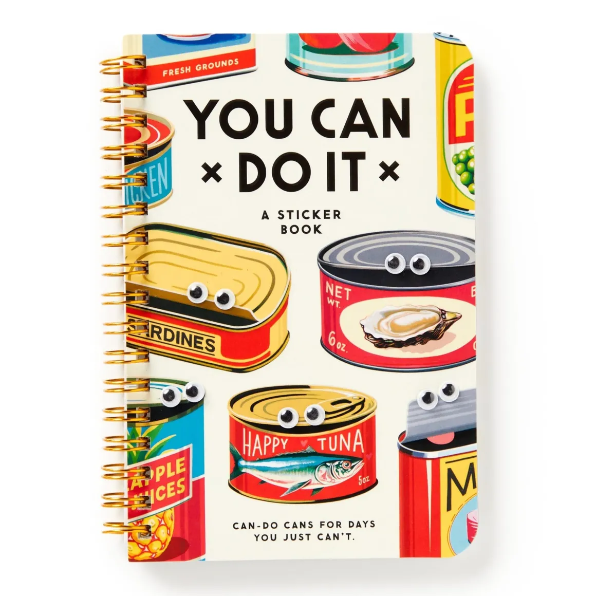 You Can Do It Googly Sticker Book