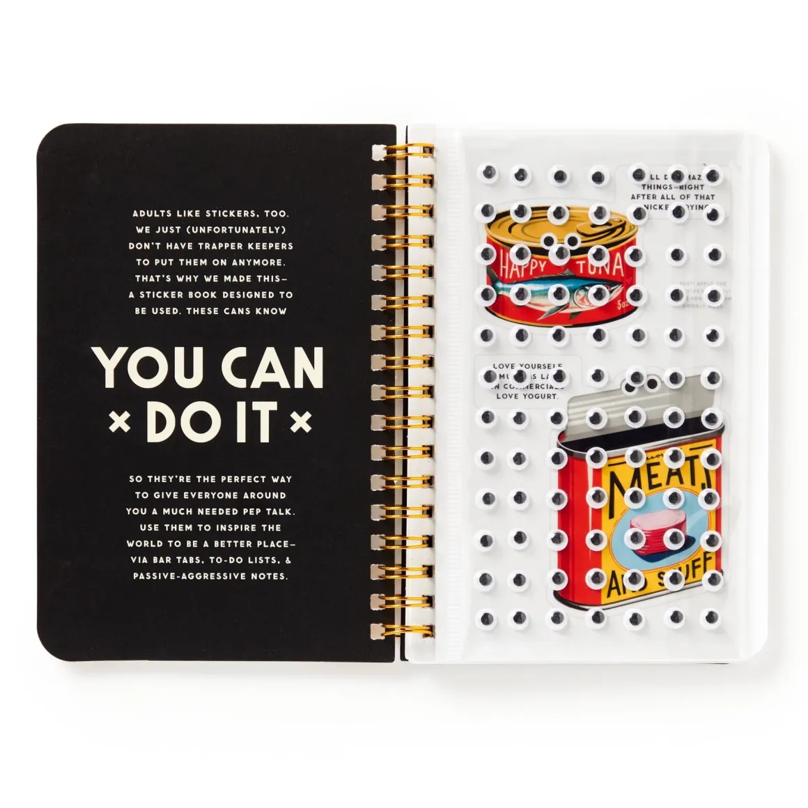 You Can Do It Googly Sticker Book