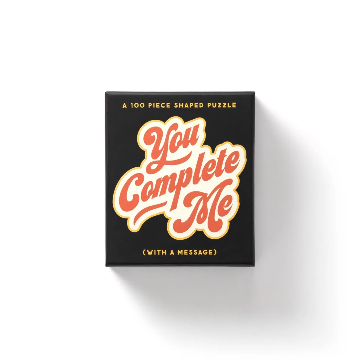 You Complete Me 100 Piece Mini Shaped Puzzle