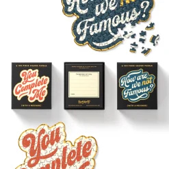 You Complete Me 100 Piece Mini Shaped Puzzle