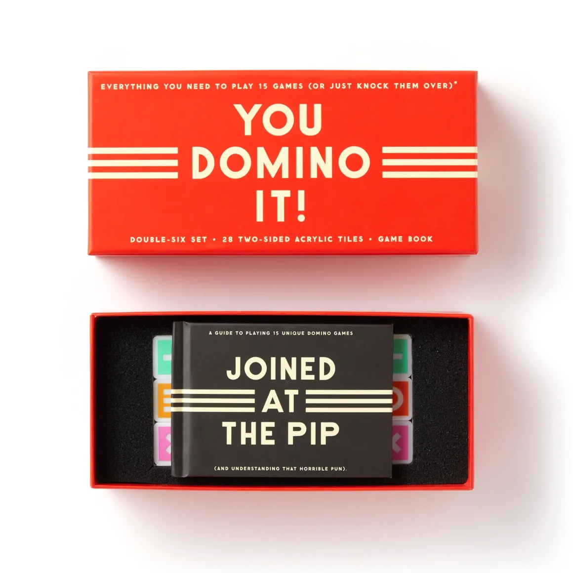 You Domino It! Domino Game Set