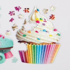 You're Sweet Cupcake 100 Piece Mini Shaped Jigsaw Puzzle