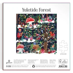Yuletide Forest 500 Piece Puzzle
